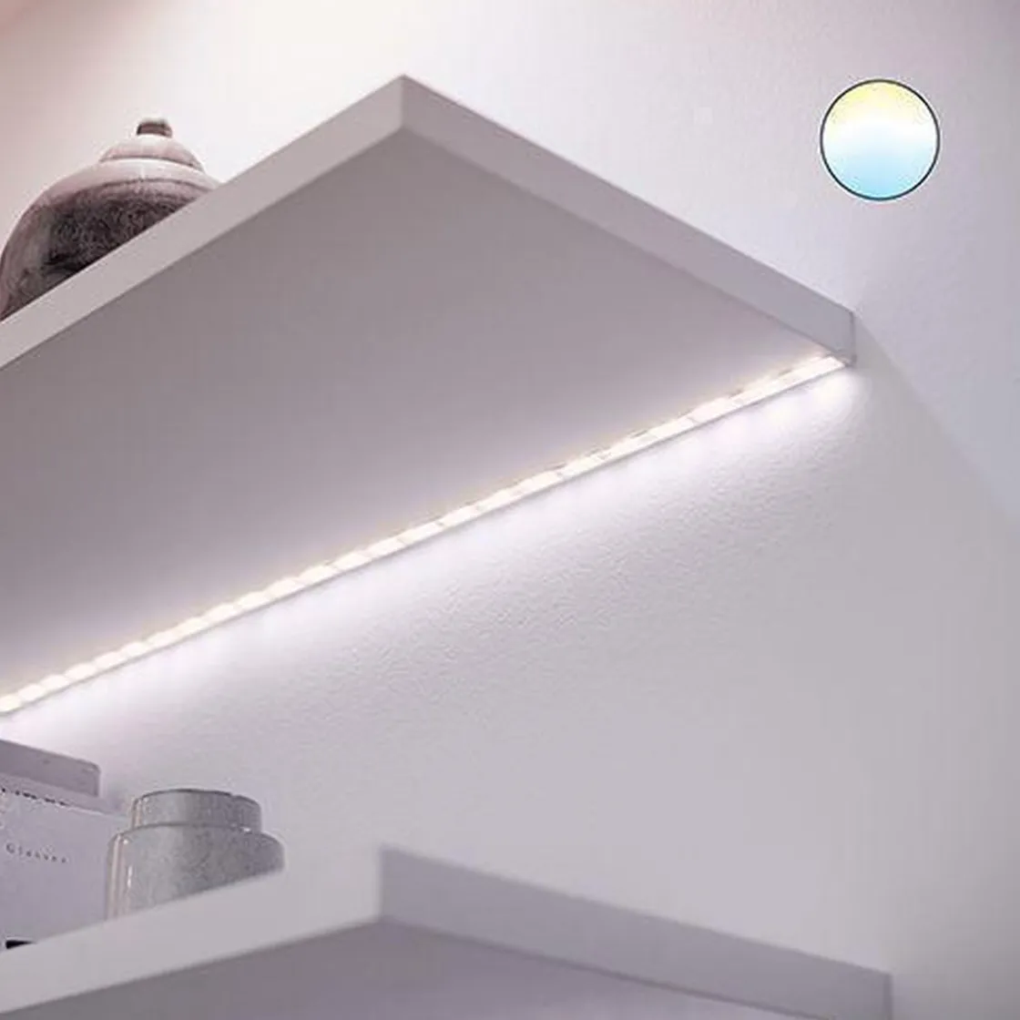 WiZ Led Strips|Wiz<LED strip-startsett 2 meter Wifi - Fullfarge