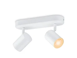 WiZ Kjøkkenbelysning Tak|Wiz<Smart Imageo dobbel spot 2x5W 2700-6500K RGB Fullfarge Wîfi -