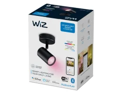 WiZ Kjøkkenbelysning Tak|Wiz<Smart Imageo enkelt spot 5W 2700-6500K RGB Fullfarge Wîfi -