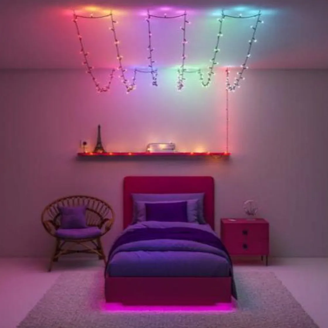 WiZ Lysslynger|Lysslynger<smart lyslenke 20 meter IP44 13W - Wifi