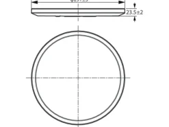 WiZ Kjøkkenbelysning Tak|Wiz<Smart Superslim taklampe 16W 2700-6500K 29,2 cm Wîfi -
