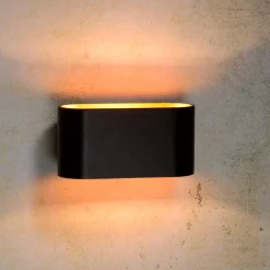 Lucide Vegglamper Med Opp/Ned Lys<Xera oval vegglampe opp/ned lys