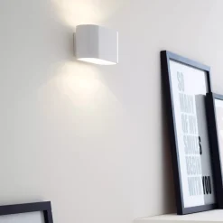 Lucide Vegglamper Med Opp/Ned Lys<Xera oval vegglampe opp/ned lys