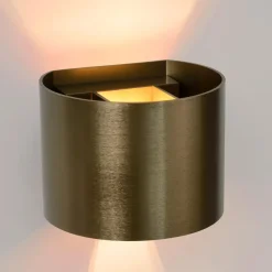 Lucide Vegglamper Med Opp/Ned Lys<Xio round vegglampe opp/ned