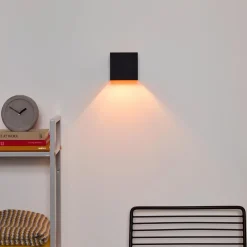 Lucide Vegglamper Med Opp/Ned Lys<Xio square vegglampe opp/ned