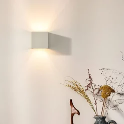 Lucide Vegglamper Med Opp/Ned Lys<Xio square vegglampe opp/ned