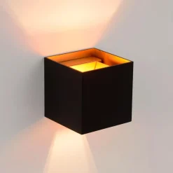 Lucide Vegglamper Med Opp/Ned Lys<Xio square vegglampe opp/ned