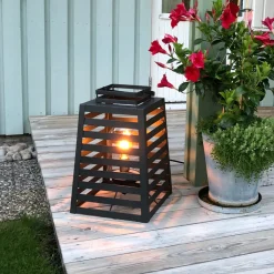 By Rydens Lykter|Gulvlamper Ute<Yankton bord/gulvlampe -