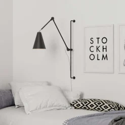 By Rydens Interiørlamper|Leselamper<Yukon vegglampe lang - Matt