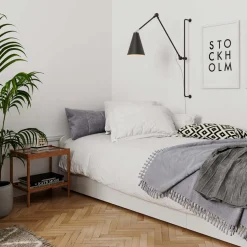 By Rydens Interiørlamper|Leselamper<Yukon vegglampe lang - Matt