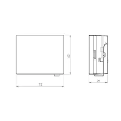 Sg Armaturen As Zip Spotskinner<Zip flyttbar tilkobling