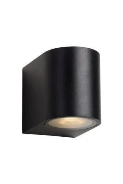 Lucide Utelamper Med Opp/Ned Lys<Zora round vegglampe ned rund utendørs IP44