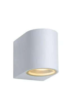 Lucide Utelamper Med Opp/Ned Lys<Zora round vegglampe ned rund utendørs IP44