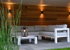 Lucide Utelamper Med Opp/Ned Lys<Zora round vegglampe opp/ned utendørs IP44